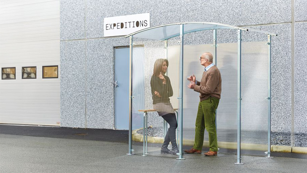 abris fumeur professionnel